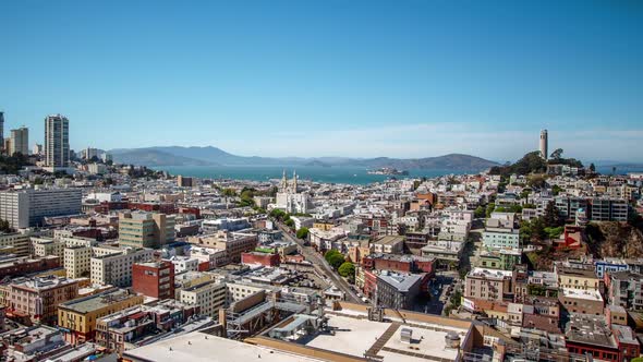 San Francisco Cityscape Time Lapse