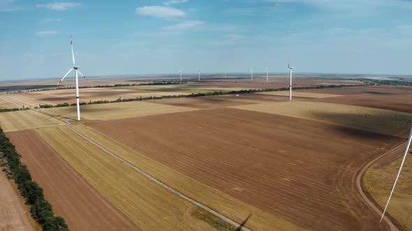 Wind Farm Top View