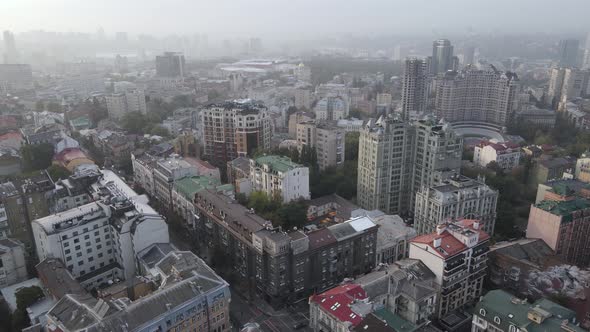 Kyiv - the Capital of Ukraine. Aerial View. Kiev