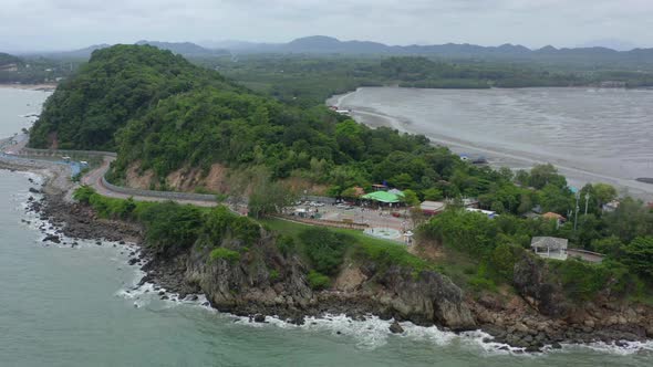 Noen Nangphaya Viewpoint in Rayong Thailand