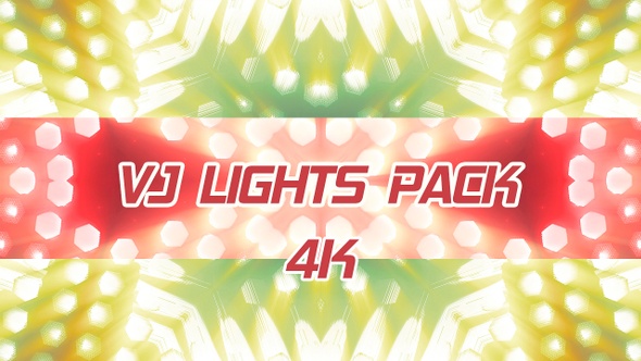 Vj Lights Pack 4K