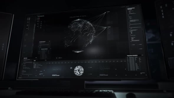 Hacker gathers confidential information using the online network analysis system alt