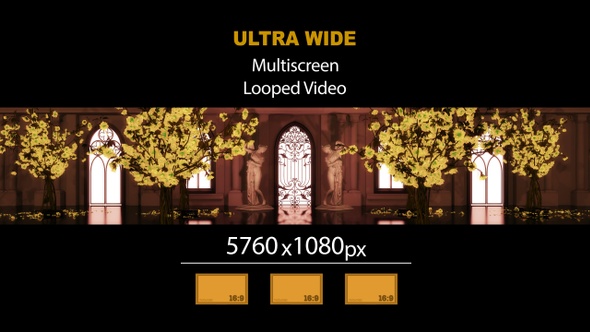 Ultra Wide HD Luxury Garden Hall Side 02