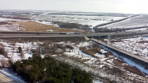 Car Interchange From a Bird'seye View