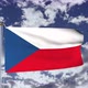 Czechia Flag Waving 4k - VideoHive Item for Sale