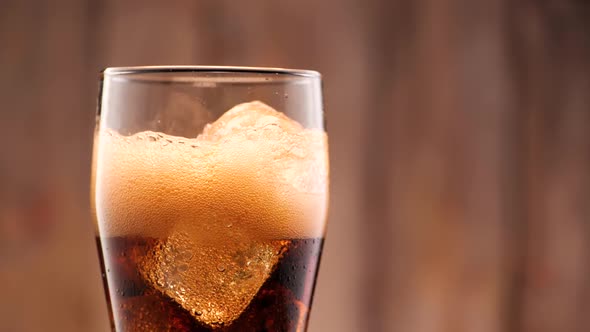 Cola in Glass