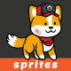 Street Wanderer Shiba Inu Puppy Game Asset - GraphicRiver Item for Sale