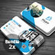 Business Card Bundle 2x - GraphicRiver Item for Sale