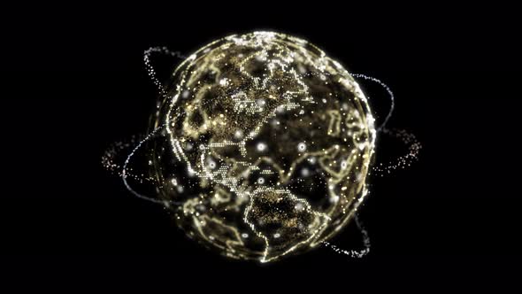 Digital Earth Hologram Loop 