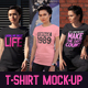 Ladies T-shirt Mock-up - GraphicRiver Item for Sale