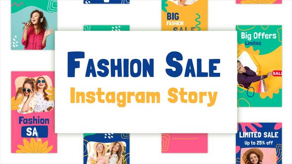 Fashion Sale instagram Stories