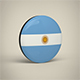 Argentina Badge - 3DOcean Item for Sale