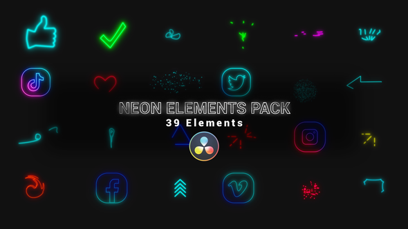 Neon Elements Pack