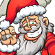 Smoking Santa Claus - GraphicRiver Item for Sale