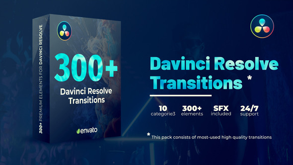 Transitions for DaVinci Resolve