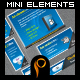 Mini Web 2.0 Elements: 17 Web Elements - GraphicRiver Item for Sale