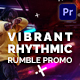Vibrant Rhythmic Rumble Promo | Mogrt - VideoHive Item for Sale