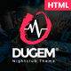 Dugem | Dance Night Club HTML Template - ThemeForest Item for Sale
