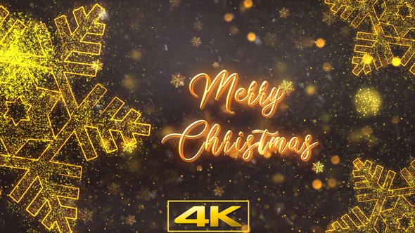 Merry Christmas Snow Crystal V2 alt