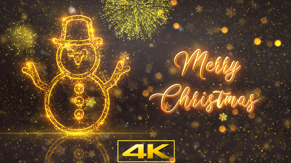 Merry Christmas Snow Man V2 alt