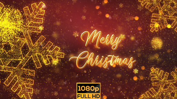 Merry Christmas Snow Crystal V1 alt