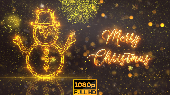 Merry Christmas Snow Man V2 alt