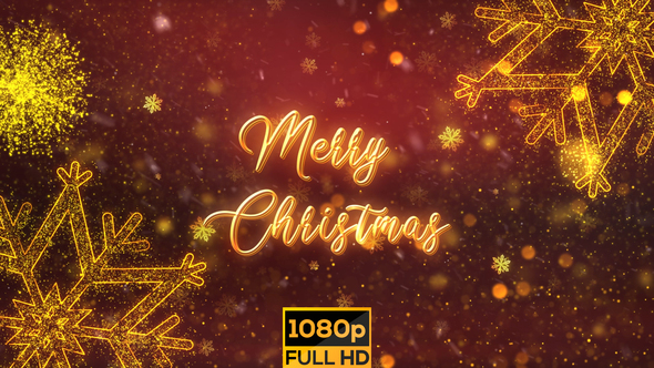 Merry Christmas Snowflake V1 alt