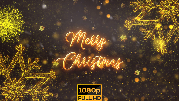 Merry Christmas Snowflake V2 alt