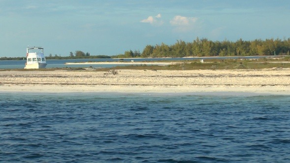 Sandy Beach Of Cayo Largo Del Sur, Cuba