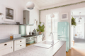 Bright kitchen interior with modern white furniture - PhotoDune Item for Sale