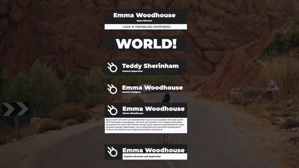 Modern lower Thirds | FCPX & Apple Motion alt