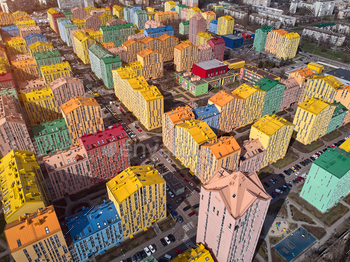 city. Comfort town Kyiv Ukraine.