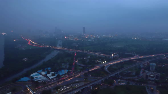 Noida city timelapse