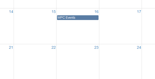 WPC Events