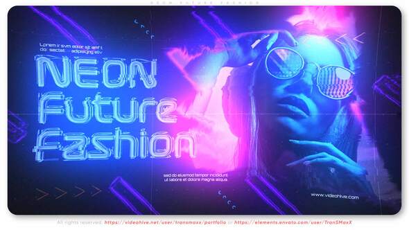 Neon Future Fashion