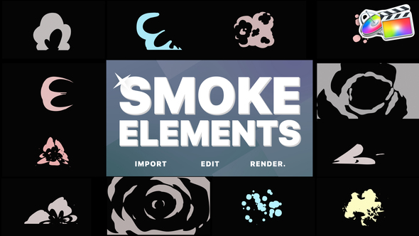 Smoke Elements | FCPX alt