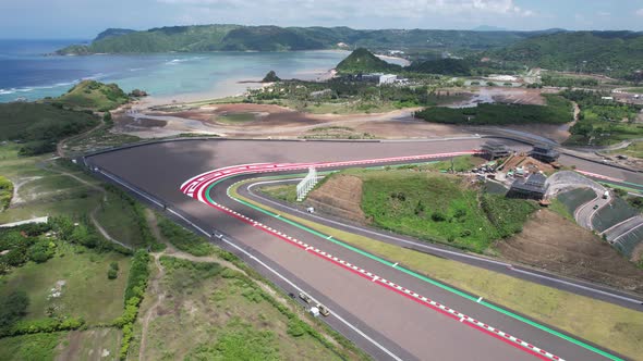 Pertamina Mandalika International Street Circuit in Lombok Indonesia.