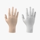 Endomorph Male Hand Base Mesh 02 - 3DOcean Item for Sale