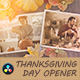 Thanksgiving Day Slideshow Opener for DaVinci Resolve - VideoHive Item for Sale