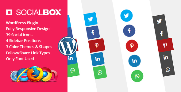 SocialBox - Social Sidebar WordPress Plugin