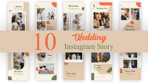 Wedding Instagram Stories Pack