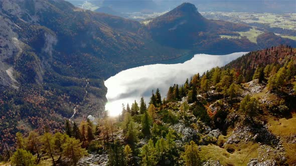 Beautiful Autumn Landscape in the Mountains