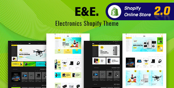 Electronics Industry Shopify Theme - E&E
