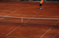 male tennis player training serve - PhotoDune Item for Sale