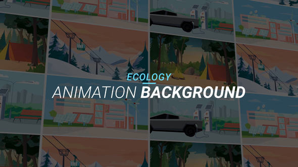 Ecology - Animation background