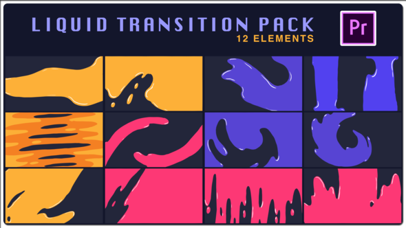 Liquid Transition Pack  | Premiere Pro MOGRT