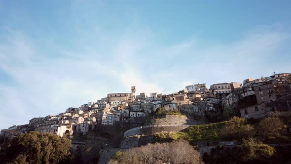 Badolato City on the Mountains