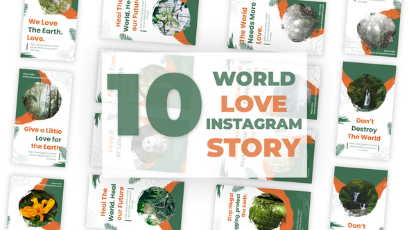 Earth Day | World love Instagram Stories