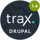 Trax - One Page Drupal 9 Parallax - ThemeForest Item for Sale