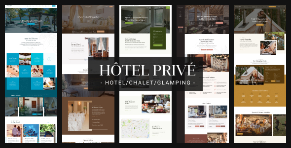HotelPrive - Resort HTML Template